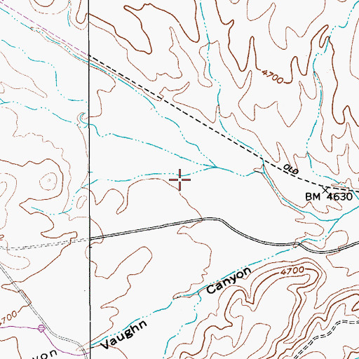 Topographic Map of Chapo Ranch (historical), AZ