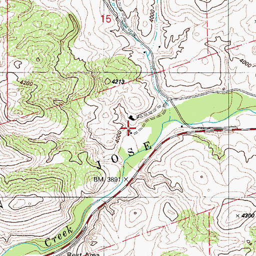 Topographic Map of Farallon (historical), AZ