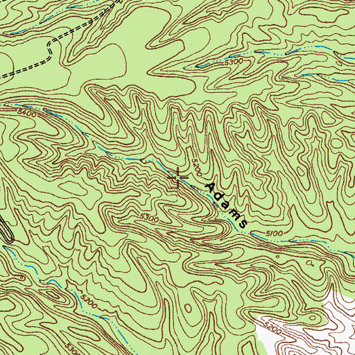 Topographic Map of Heifer Tank, AZ