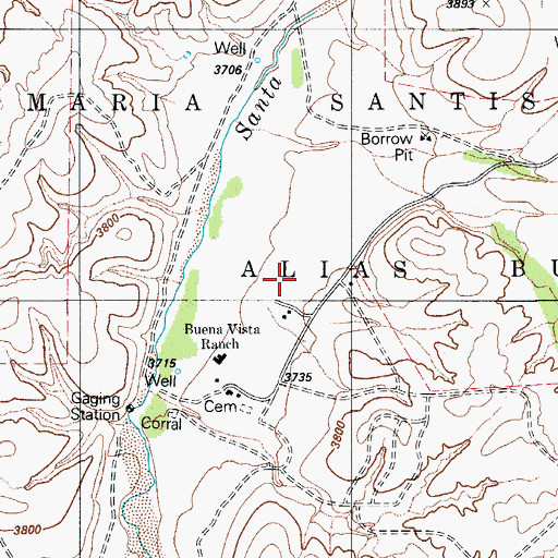 Topographic Map of Morales House (historical), AZ