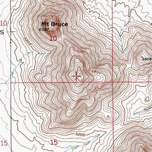 Topographic Map of North West Dome, AZ