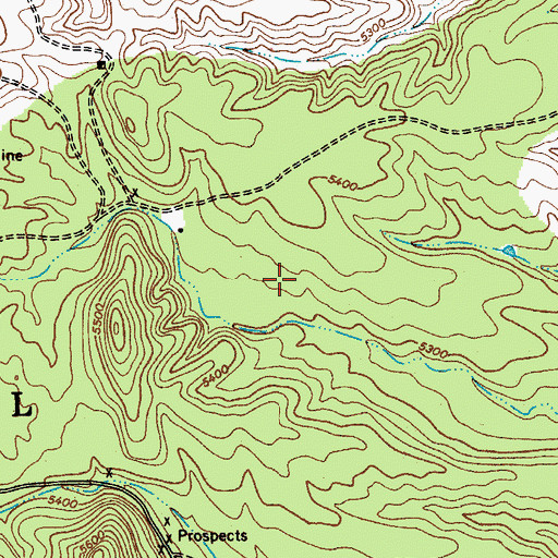 Topographic Map of Number Two Tank, AZ