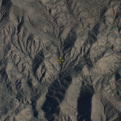 Aerial/Satellite Image of Brushy Spring, AZ