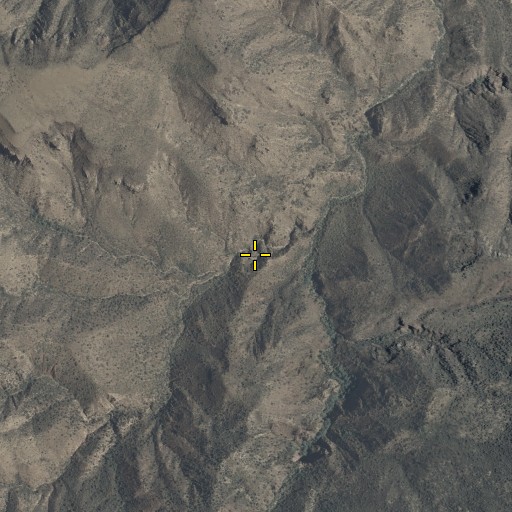 Aerial/Satellite Image of Cedar Basin Spring, AZ