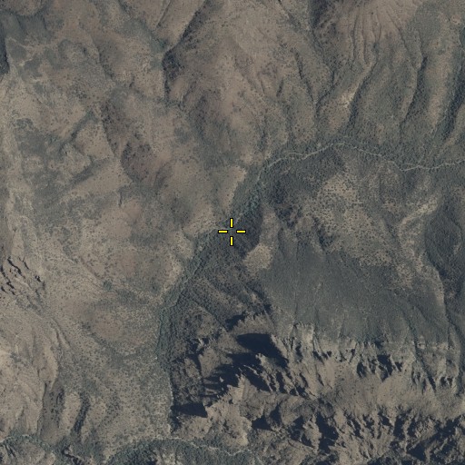 Aerial/Satellite Image of Cimeron Spring, AZ