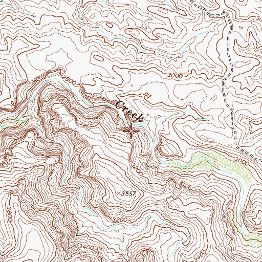 Topographic Map of Mescal Pit Spring, AZ