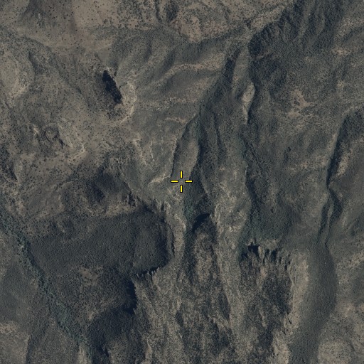 Aerial/Satellite Image of Monkey Spring, AZ