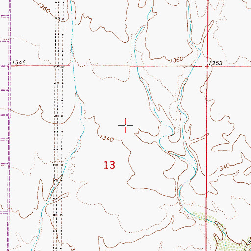 Topographic Map of Salt River Reservation, AZ