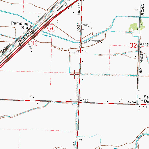 Topographic Map of A-3 Canal, ID