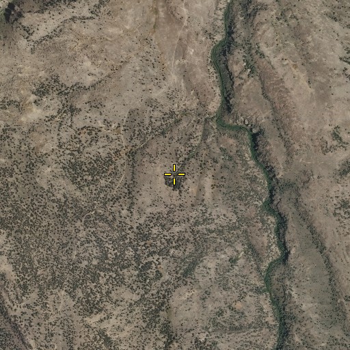Aerial/Satellite Image of Chimney Spring, ID