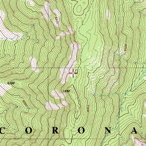 Topographic Map of Caada del Oro Four, AZ