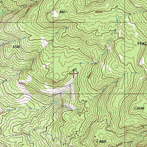 Topographic Map of Chimenea Natural Area, AZ