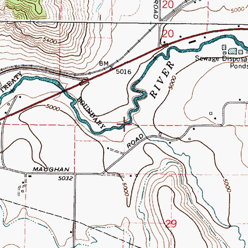 Topographic Map of Dempsey Creek, ID