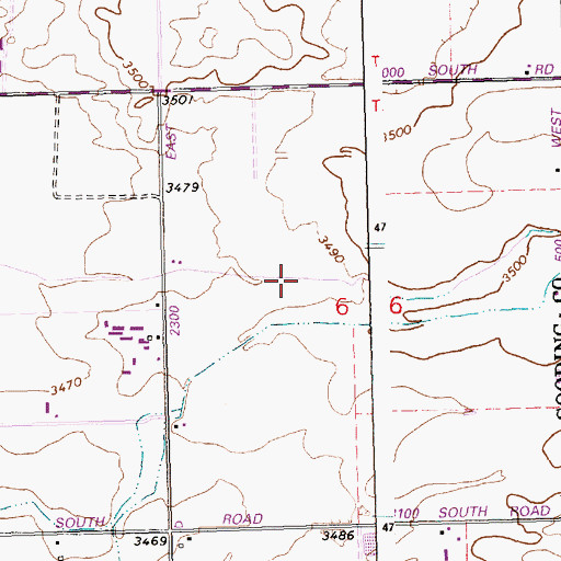 Topographic Map of Lateral S-2, ID