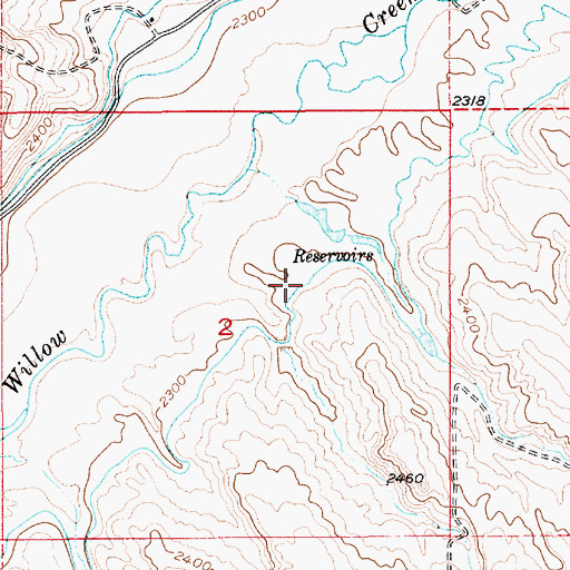 Topographic Map of Nelson Canal, ID