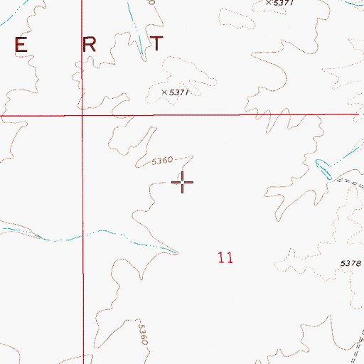 Topographic Map of North Lookout Reservoir, ID
