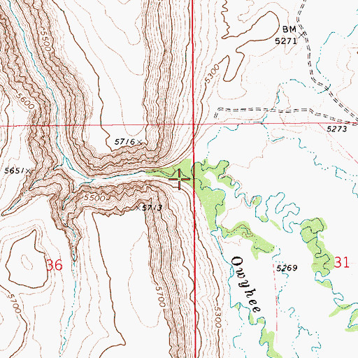 Topographic Map of Pleasant Valley, ID