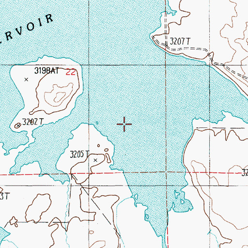 Topographic Map of South Crane Creek, ID