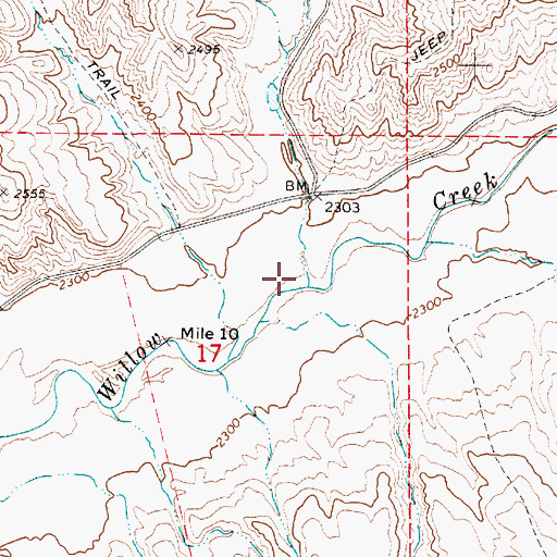 Topographic Map of Stone Quarry Gulch, ID