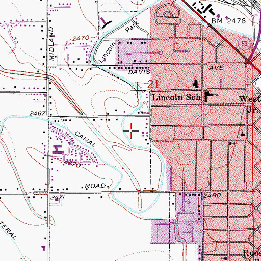 Topographic Map of Sugar Factory Camp, ID
