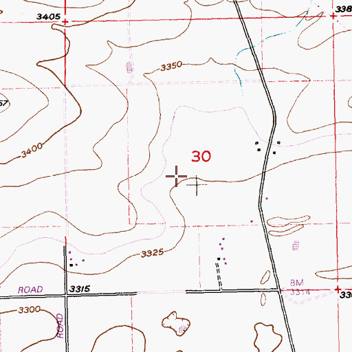 Topographic Map of Y Canal, ID