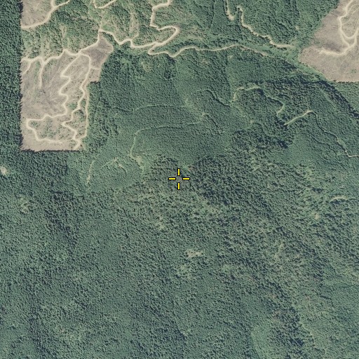Aerial/Satellite Image of Abes Knob, ID