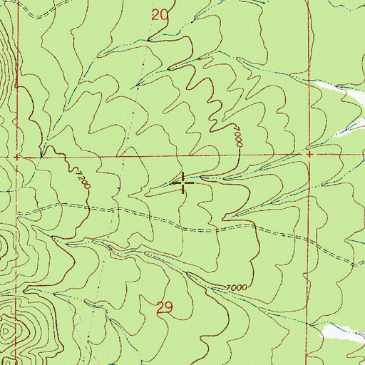 Topographic Map of Black Bill Tank, AZ