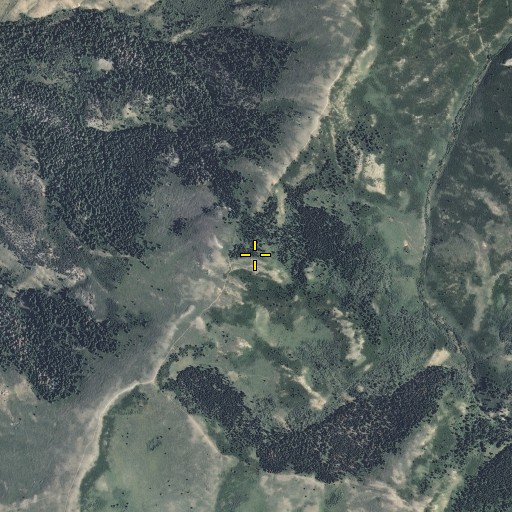 Aerial/Satellite Image of Arrowhead Spring, ID