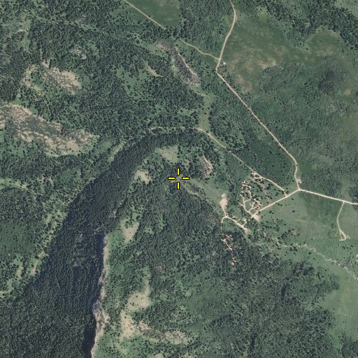 Aerial/Satellite Image of Big Spring, ID