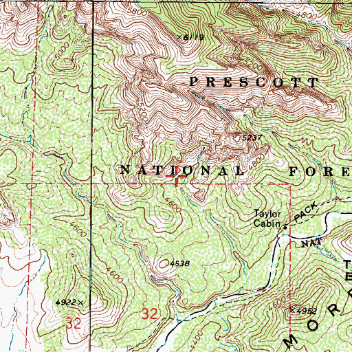 Topographic Map of Dutch Kid Tank, AZ