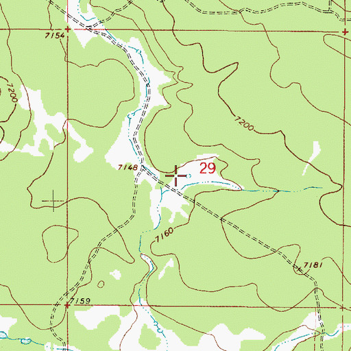 Topographic Map of Kathy Tank, AZ