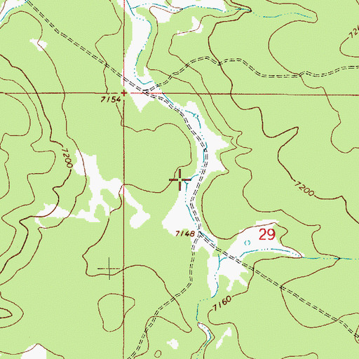 Topographic Map of Lesslie Tank, AZ
