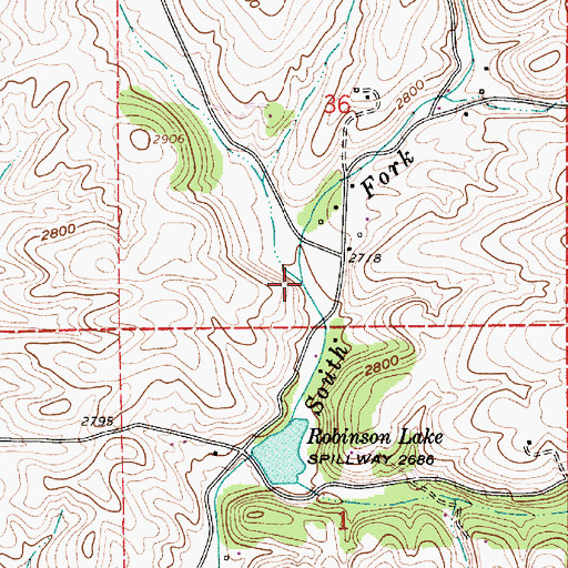 Topographic Map of Crumarine Creek, ID