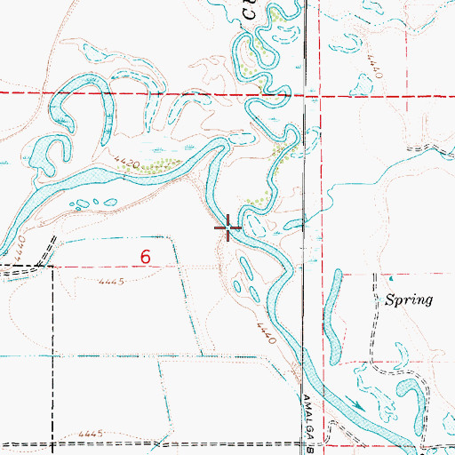 Topographic Map of Cub River, UT