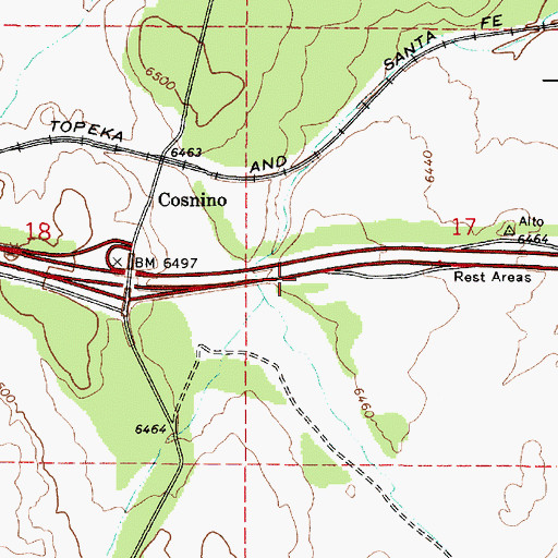 Topographic Map of Railroad Number Two Tank, AZ