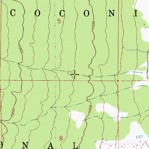 Topographic Map of Railroad Tank, AZ