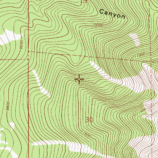 Topographic Map of San Francisco Peaks Natural Area, AZ