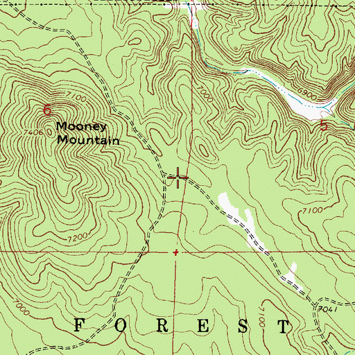 Topographic Map of Sawmill Tank, AZ