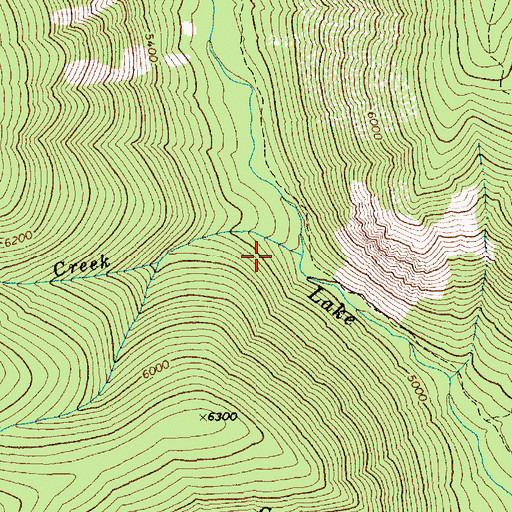 Topographic Map of Fawn Creek, ID