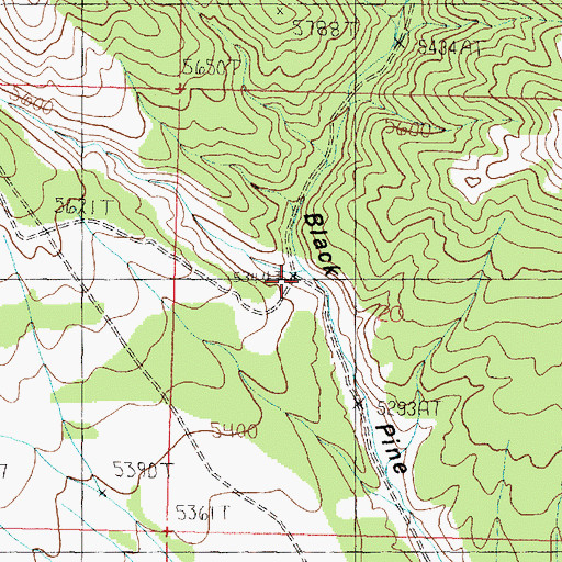 Topographic Map of Formation Canyon, ID