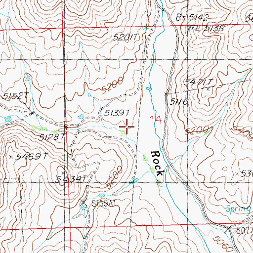 Topographic Map of Hatty Gulch, ID
