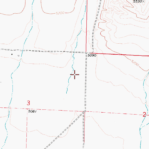 Topographic Map of Hay Canyon, ID