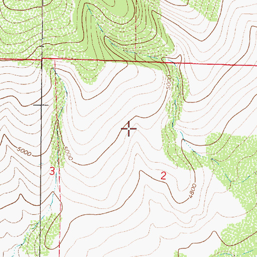 Topographic Map of CF Tank, AZ