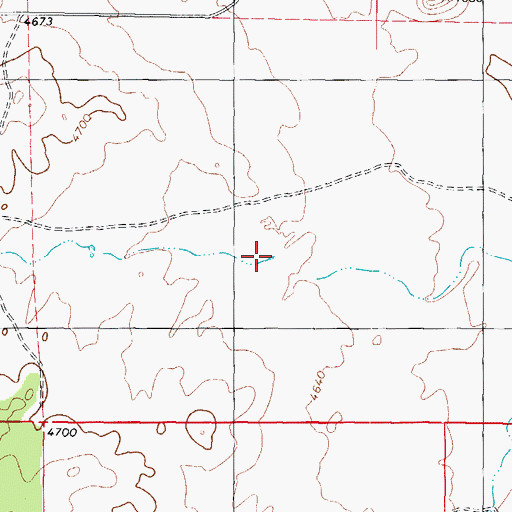 Topographic Map of Dam Tank, AZ