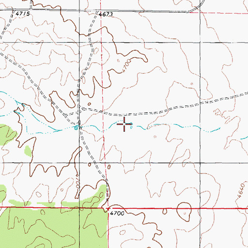 Topographic Map of Dam Tank, AZ