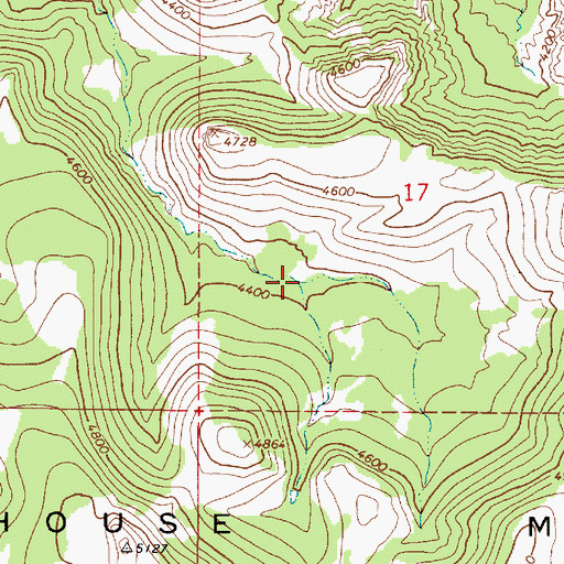 Topographic Map of Ed Loy Tank, AZ
