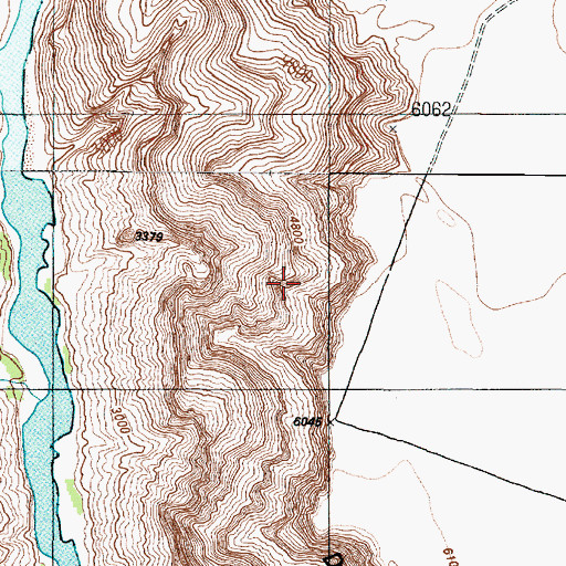Topographic Map of Desert Facade, AZ