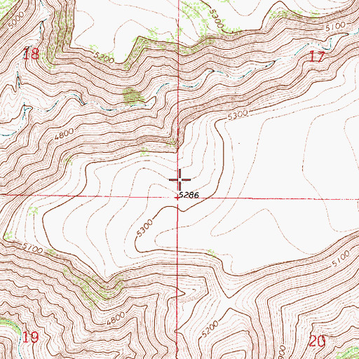 Topographic Map of Maverick Tank, AZ