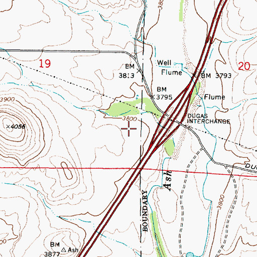 Topographic Map of Ormes Substation, AZ