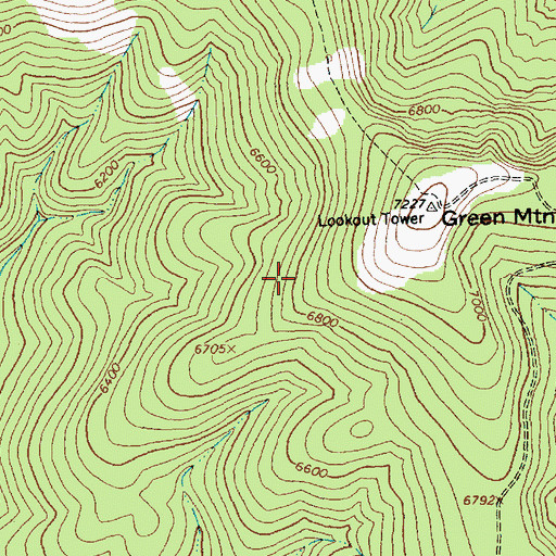 Topographic Map of Middle Fork Salmon Wild and Scenic River, ID